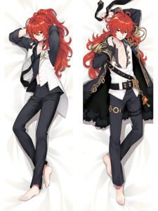 Diluc Body Pillow Genshin Impact Diluc