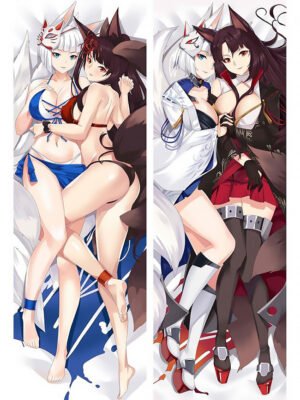 Kaga Et Akagi Body Pillow Kaga and Akagi in Bikini