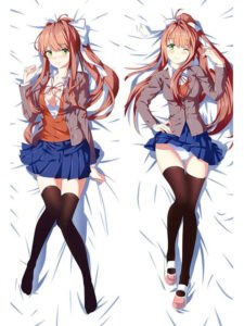 Monika-from-Doki-pillow