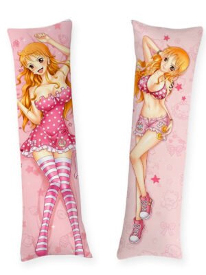 Nami Pink Cloth Body Pillow