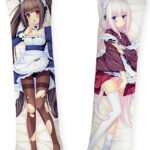 Chocola and Vanilla Body Pillow Nekopara Chocola and Vanilla Maid