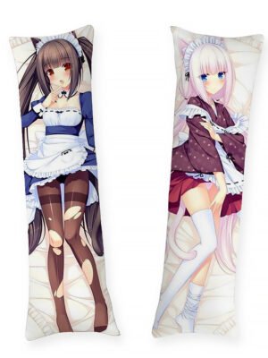 Chocola and Vanilla Body Pillow Nekopara Chocola and Vanilla Maid