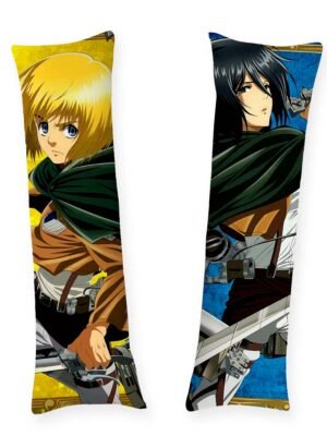 Armin Attack on Titan Armin and Mikasa Body Pillow