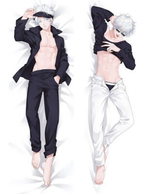 Satoru Gojo Body Pillow Gojo Satoru With Glass