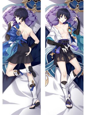 Husbando Scaramouche Body Pillow Scaramouche